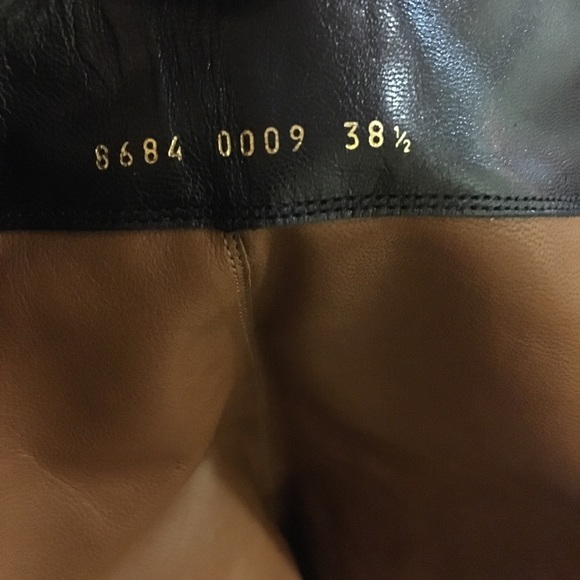 $1500-Rare Find 🔥NEW Vintage Sergio Rossi Suede Croc Toe Tall Boots - Picture 4 of 8